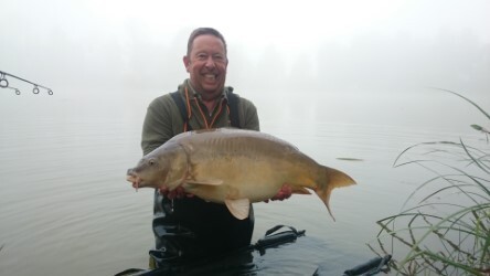 A 28 lb 10 oz carp from Lillybelle, Ian Williams, Sep 2016