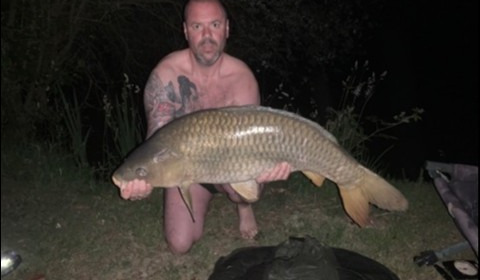 A 31 lb 4 oz carp from Lillybelle, Lewis Parker, Jun 2019