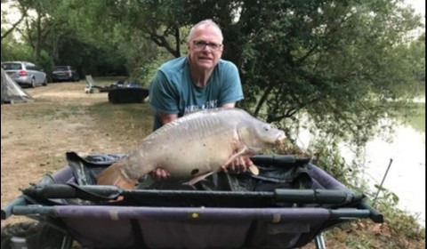 A 36 lb 10 oz carp from Lillybelle, David Walker, Aug 2019