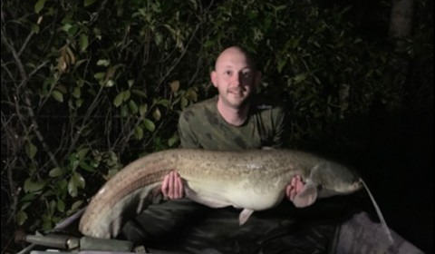 A 39 lb carp from Lillybelle, Liam Dunnett, Apr 2019