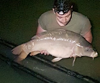 A 32 lb carp from Lillybelle, Daniel Tarrant, Jul 2017