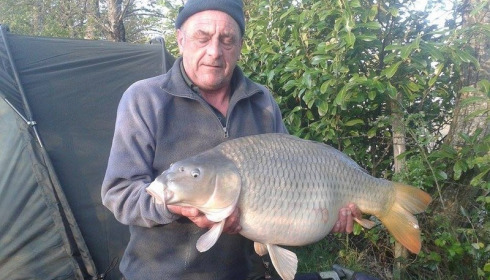 A 21 lb 4 oz carp from Lillybelle, Paul Jordan, Apr 2017