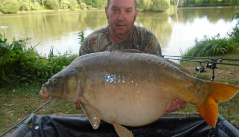 A 40 lb carp from Lillybelle, Martin Smith, Jun 2017