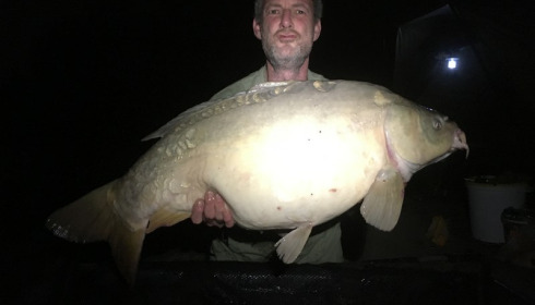 A 32 lb 8 oz carp from Lillybelle, Steve Bellis, Apr 2017