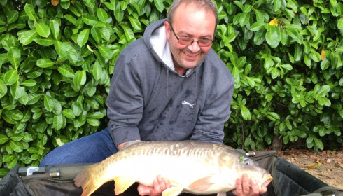 A 23 lb 6 oz carp from Lillybelle, Brian Kennedy, Jul 2015