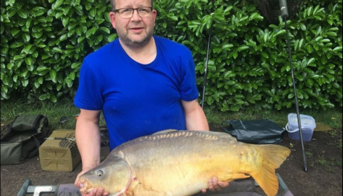 A 33 lb 5 oz carp from Lillybelle, Ian Morris-Pascoe, Jun 2018