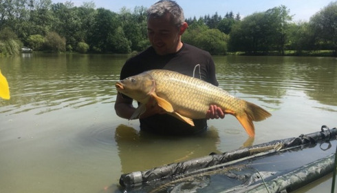 A 20 lb carp from Lillybelle, Andy Meikleham, May 2018