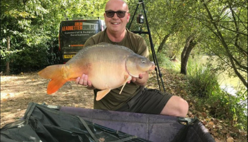 A 25 lb carp from Lillybelle, Colin Leadbetter, Sep 2018