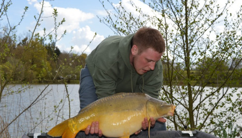 A 21 lb carp from Lillybelle, Joe Berrisford, Apr 2016