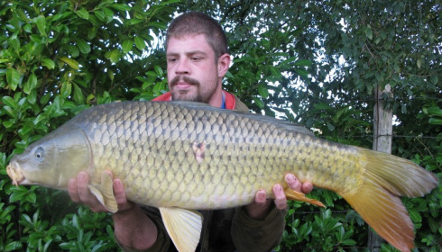 A 21 lb 6 oz carp from Lillybelle, Thomas Hocking, Sep 2015