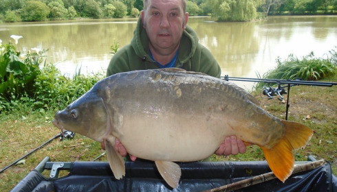 A 28 lb 8 oz carp from Lillybelle, Martin Smith, Jun 2017