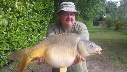 A carp from Lillybelle, Ray Poolman Jnr, May 2017
