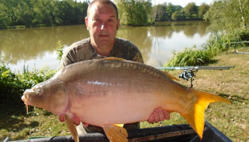 A 26 lb 8 oz carp from Lillybelle, Martin Smith, Jun 2017