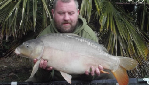 A 20 lb carp from Lillybelle, Eddie Hudson, Oct 2016