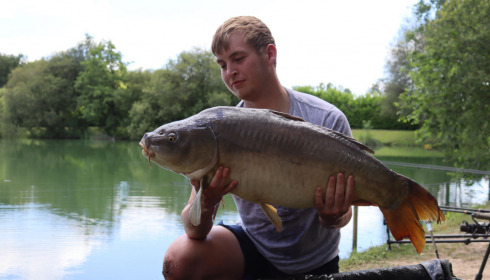 A 25 lb carp from Lillybelle, Max Gardiner, Jun 2022