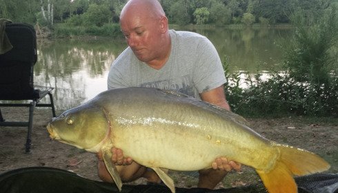 A 26 lb carp from Lillybelle, Andy Taberner, Jun 2017