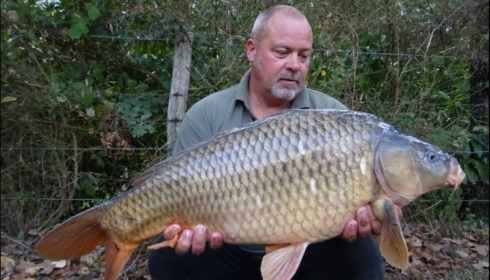 A 20 lb carp from Lillybelle, Brian Edwards, Sep 2018