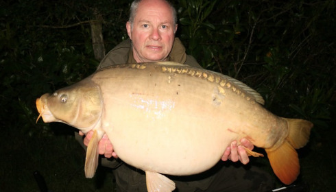 A 29 lb 7 oz carp from Lillybelle, John Burnhope, May 2017