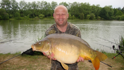 A 26 lb 15 oz carp from Lillybelle, Paul Browning, Jun 2015