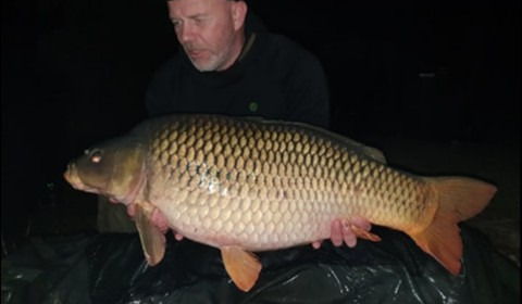 A 33 lb 2 oz carp from Lillybelle, Mike Brown, Sep 2019