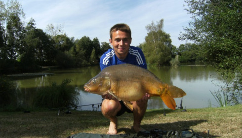 A 21 lb 9 oz carp from Lillybelle, Matt Miles, Aug 2015