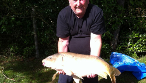 A 23 lb 3 oz carp from Lillybelle, Mick Sheerin, Sep 2015
