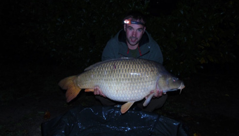A 34 lb 14 oz carp from Lillybelle, Shane Hearne, Sep 2017