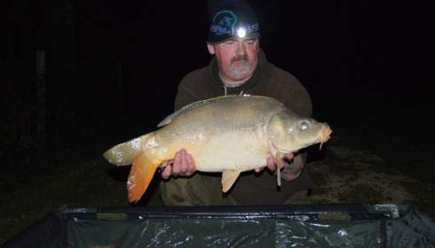 A 20 lb carp from Lillybelle, David Tomkinson, Oct 2015