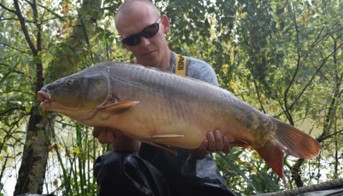 A 23 lb carp from Lillybelle, Martin Earlam, Aug 2015