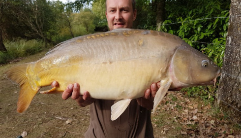 A 27 lb 2 oz carp from Lillybelle, Martin Daws, Sep 2016