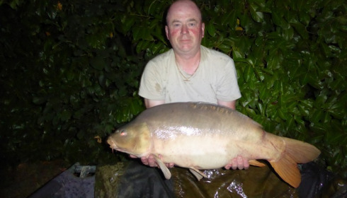 A 24 lb carp from Lillybelle, Simon Clark, Jul 2017
