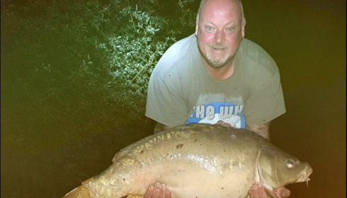 A 37 lb 8 oz carp from Lillybelle, Graham Biggs, Sep 2019