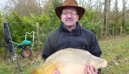 A 21 lb carp from Lillybelle, Richard Wills, Mar 2014