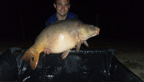 A 32 lb 8 oz carp from Lillybelle, Matt Miles, Aug 2015