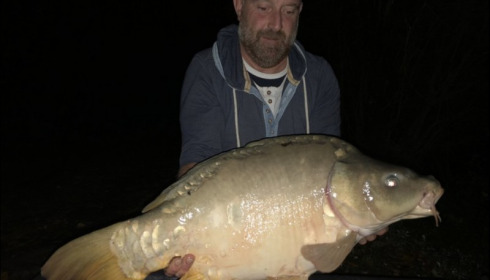 A 26 lb carp from Lillybelle, Richard May, Aug 2018