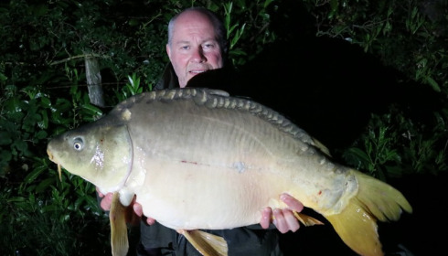 A 29 lb 8 oz carp from Lillybelle, John Burnhope, May 2017