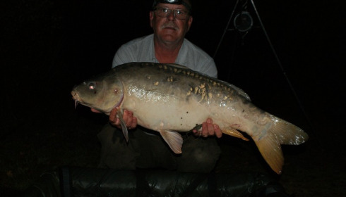 A 37 lb carp from Lillybelle, Chris Bussey, Aug 2016