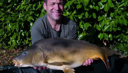 A 22 lb 8 oz carp from Lillybelle, James Mclane, Sep 2016
