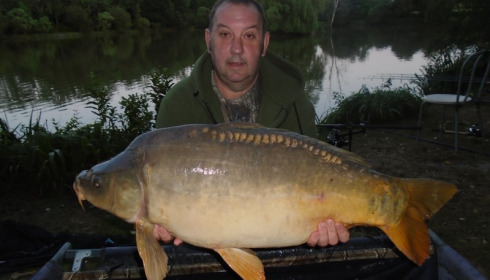 A 28 lb carp from Lillybelle, Martin Smith, Jun 2017