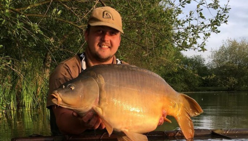 A 30 lb 5 oz carp from Lillybelle, Adam Brown, May 2018