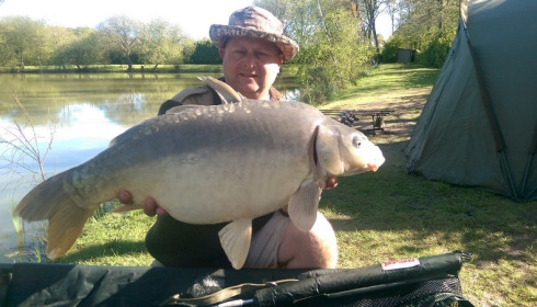 A carp from Lillybelle, Shane Welch, May 2016