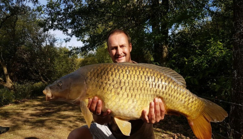 A 35 lb carp from Lillybelle, Martin Daws, Sep 2016