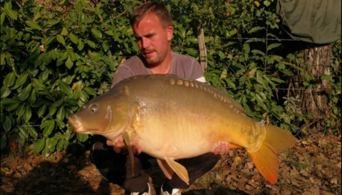 A 28 lb 8 oz carp from Lillybelle, Jason Ostler, Sep 2018