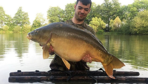 A 30 lb carp from Lillybelle, Lee Kirk, May 2018
