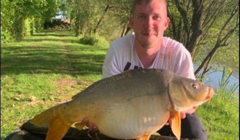 A 30 lb carp from Lillybelle, James Smith, May 2019