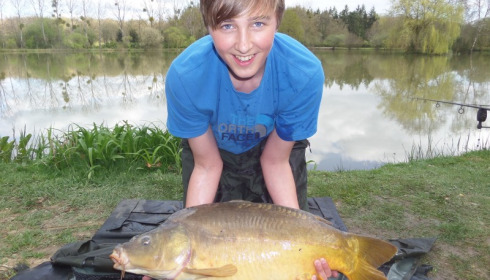 A 25 lb 3 oz carp from Lillybelle, Ollie Charters, Apr 2015