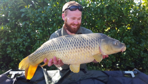 A 20 lb carp from Lillybelle, Luke Shaw, Apr 2016