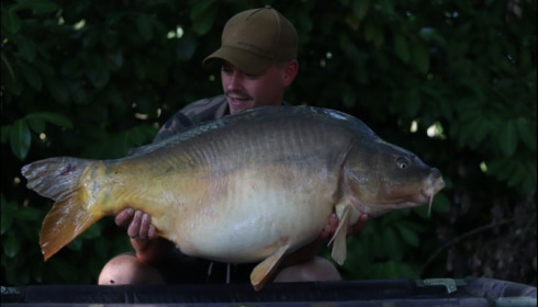 A 46 lb 6 oz carp from Lillybelle, Quinton Matthews, Aug 2018