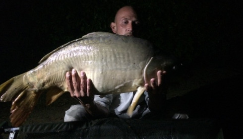 A 20 lb 2 oz carp from Lillybelle, Ceri Jones, Aug 2015