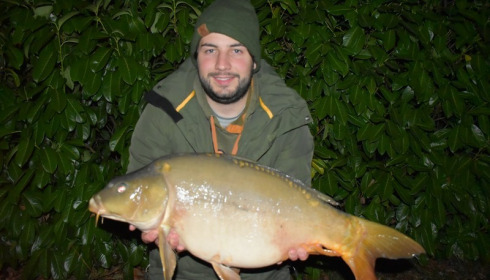 A 20 lb carp from Lillybelle, Alex Cook, Oct 2016